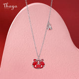 Tiger Necklace For Women Christmas Classic Lucky Choker Engagement Fine Jewelry