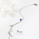 Chinese Style 925 Sterling Silver Crane Bracelets for Girls