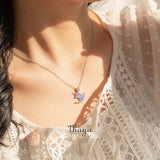 Unicorn Necklace 925 Silver Jewelry Pendant for Women