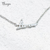 Purple Crystal Pendant Necklace Olive Branch Double Chain Chicc Fine Jewelry