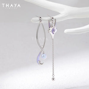 Fox Animals Women Earrings Hanging Earrings Silver Engagement Jewelry