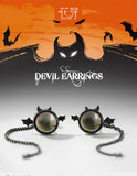 Little Devil Sterling Silver Ear Stud Drop Earrings for Women