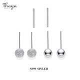 S925 Silver Women Earring Studs Hypoallergenic Jewelry