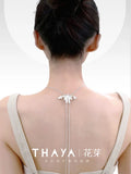 Vintage Moth Pendant Necklace For Women Choker Crystal Colar Chain Necklace