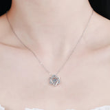 0.5ct Kramosan Stone Star Necklace - Simulated Diamond S925 Silver