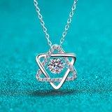 0.5ct Kramosan Stone Star Necklace - Simulated Diamond S925 Silver