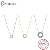 925 Sterling Silver Heart Pendant Necklace with Cubic Zirconia