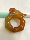 Hand-Carved Hetian Jade Dragon Statue, Hongshan Culture