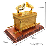 Ark of the Covenant Replica - Holy Relic with Gold Accents
