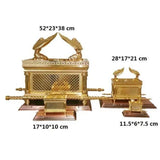 Ark of the Covenant Replica - Holy Relic with Gold Accents