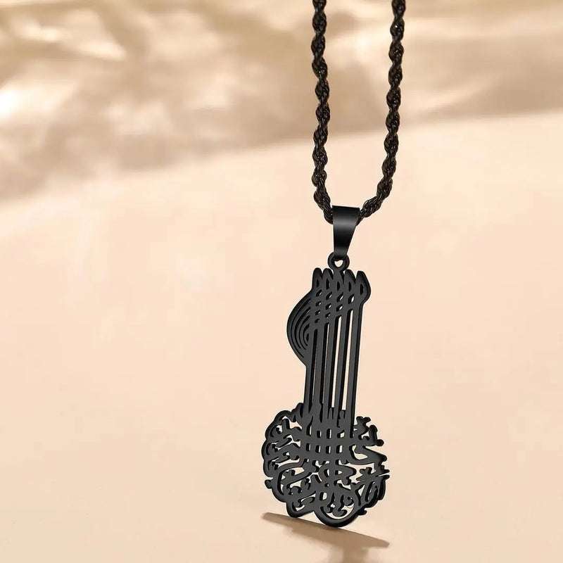 Bismillah Necklace Stainless Steel Pendant