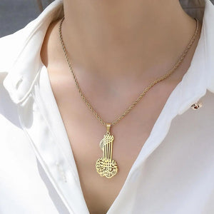 Bismillah Necklace Stainless Steel Pendant