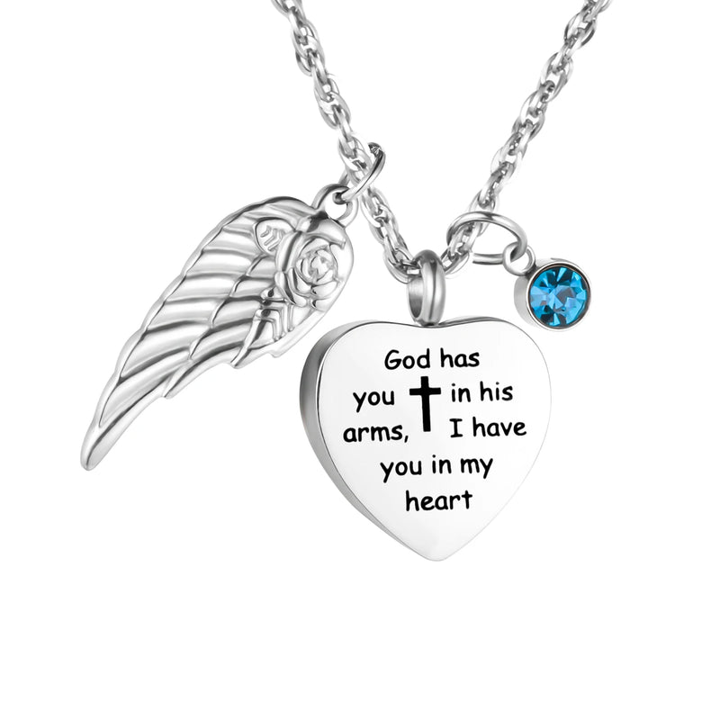 God's Arm Cremation Necklace for Human