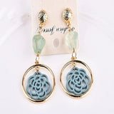 Minimalist Double Circular DIY Earrings Package