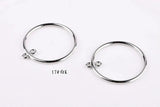 Minimalist Double Circular DIY Earrings Package