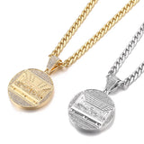 Last Supper Pendant Necklace Iced Out Zircon Jesus Hip Hop Charm Jewelry