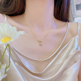Candy Paper Bow Necklace Fairy Student Clavicle Chain