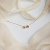 Candy Paper Bow Necklace Fairy Student Clavicle Chain