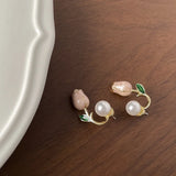 Tulip Earrings Women's Banquet Party Wedding Couple Gift