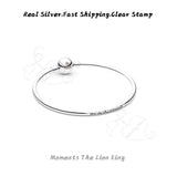 Lion King Bangle Charm Bracelet 925 Sterling Silver DIY Jewelry Making
