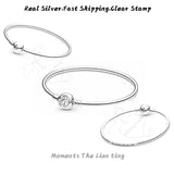 Lion King Bangle Charm Bracelet 925 Sterling Silver DIY Jewelry Making