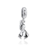 Little Mermaid Sebastian Charm 925 Silver Jewelry