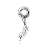 Little Mermaid Sebastian Charm 925 Silver Jewelry