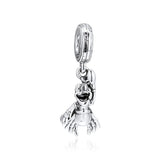 Little Mermaid Sebastian Charm 925 Silver Jewelry