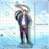 The Lost Tomb Anime Figure Stand Acrylic Room Decoration Couple Display
