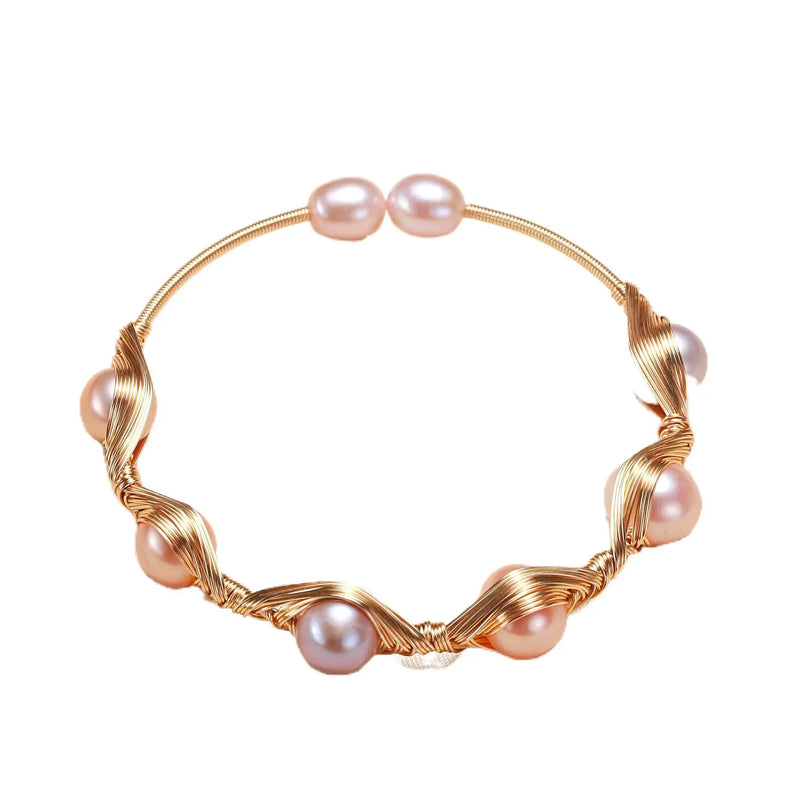 Freshwater Pearl Demonic Eye Bracelet for Girls