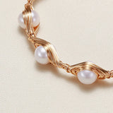 Freshwater Pearl Demonic Eye Bracelet for Girls