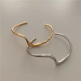 European Metal Twist Bracelet Vintage Unusual Christmas Jewelry
