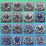Elegant Silver Bracelet with Sense of Style for Ladies