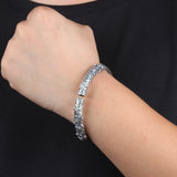 Golden Hoop Bracelet Domineering Retro Monkey King Silver Bracelet