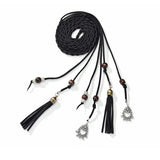 Hand-woven Belt for Women Tassel Pendant Knotted Waist Chain