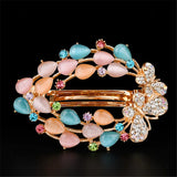 Hairpin Alloy Butterfly Rhinestone Hair Accessories