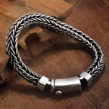 National Tide Hand-woven Bracelet Retro Thick Men's Keel Bracelets