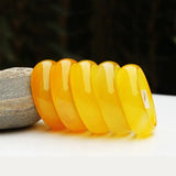 Natural Agate Chalcedony Bracelet for Women