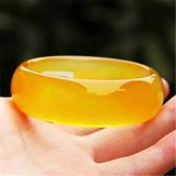 Natural Agate Chalcedony Bracelet for Women