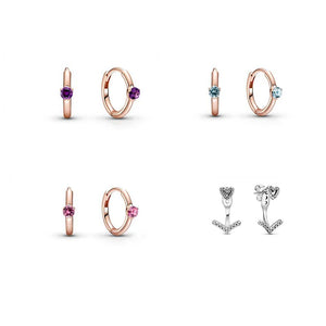 Elegant Zircon Earrings, Perfect Valentines Gift for Her