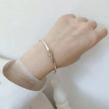 Smiley Face Bracelet Female Opening Personality Student Net Celebrity