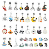 Nightmare Before Christmas Charms Jack Sally Pendant Bracelet Halloween DIY