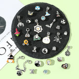 Nightmare Before Christmas Charms Jack Sally Pendant Bracelet Halloween DIY