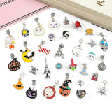 Nightmare Before Christmas Charms Jack Sally Pendant Bracelet Halloween DIY
