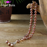 14mm Nostalgic Rosary Bracelet in Various Colors for Islamic Worship