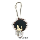 The Promised Neverland Japanese Figure Rubber Mobile Phone Charms Keychain Strap