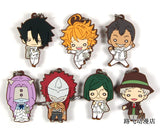 The Promised Neverland Japanese Figure Rubber Mobile Phone Charms Keychain Strap