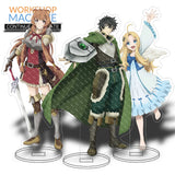 Shield Hero Anime Characters Acrylic Display Stand Model Writing Desk Ornaments