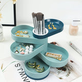 Rotatable Jewelry Storage Box - Multiple Layers, Large Capacity