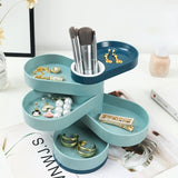 Rotatable Jewelry Storage Box - Multiple Layers, Large Capacity